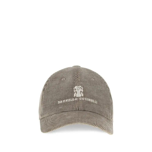 Brunello Cucinelli Brunello Cucinelli Beige Cotton Cap (Baseball Hat)