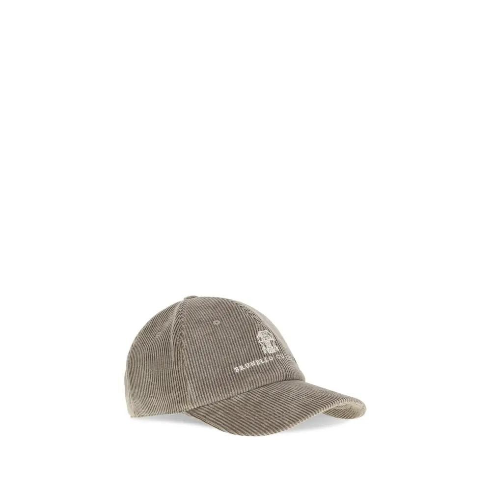 Brunello Cucinelli Brunello Cucinelli Beige Cotton Cap (Baseball Hat)