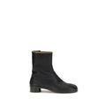 Maison Margiela Maison Margiela Black Calf Leather Bos Taurus Ankle Boots