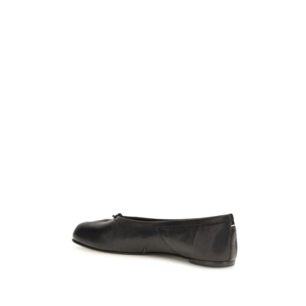 Maison Margiela Maison Margiela Black Lamb Ovis Aries Aries Ballet Flats