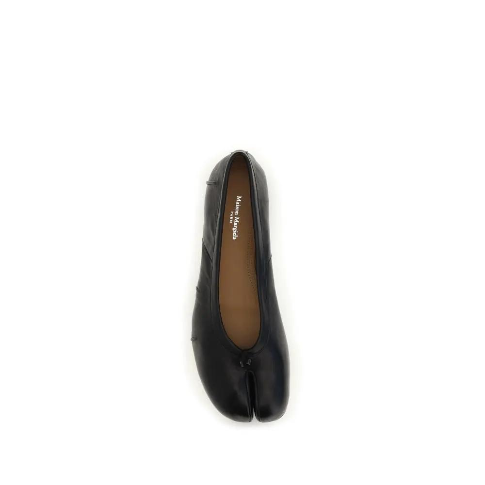 Maison Margiela Maison Margiela Black Lamb Ovis Aries Aries Ballet Flats