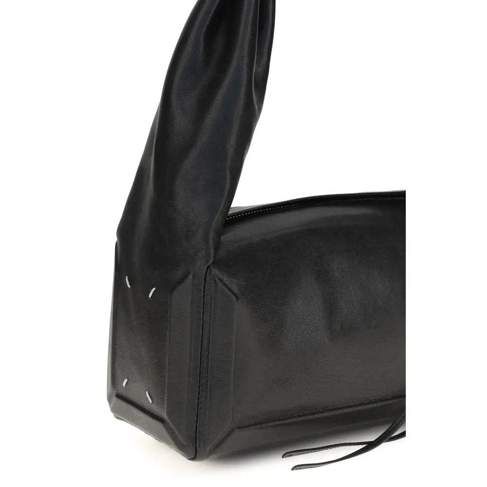Maison Margiela Maison Margiela Black Leather Shoulder Bag