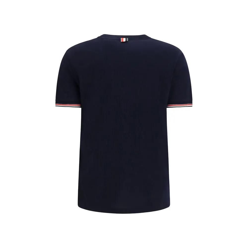 Thom Browne Blue Wool Oves Aries T-Shirt