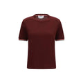 Thom Browne Bordeaux Wool Oves Aries T-Shirt
