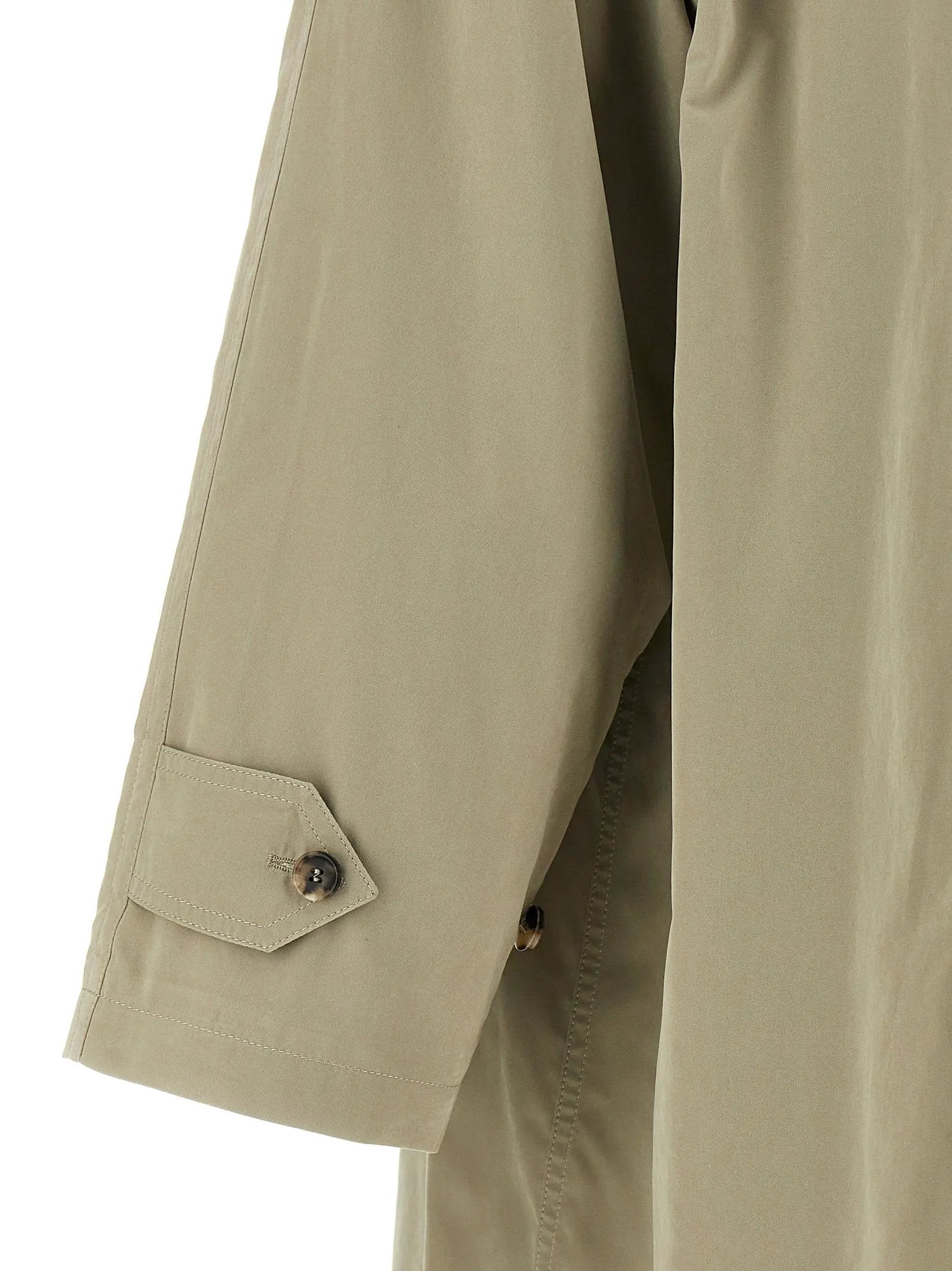 Maison Margiela Bicolor Polyester Coat