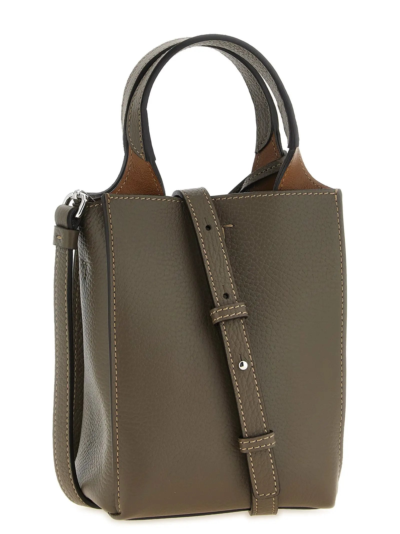 Tod's Bicolor Calfskin Handbag