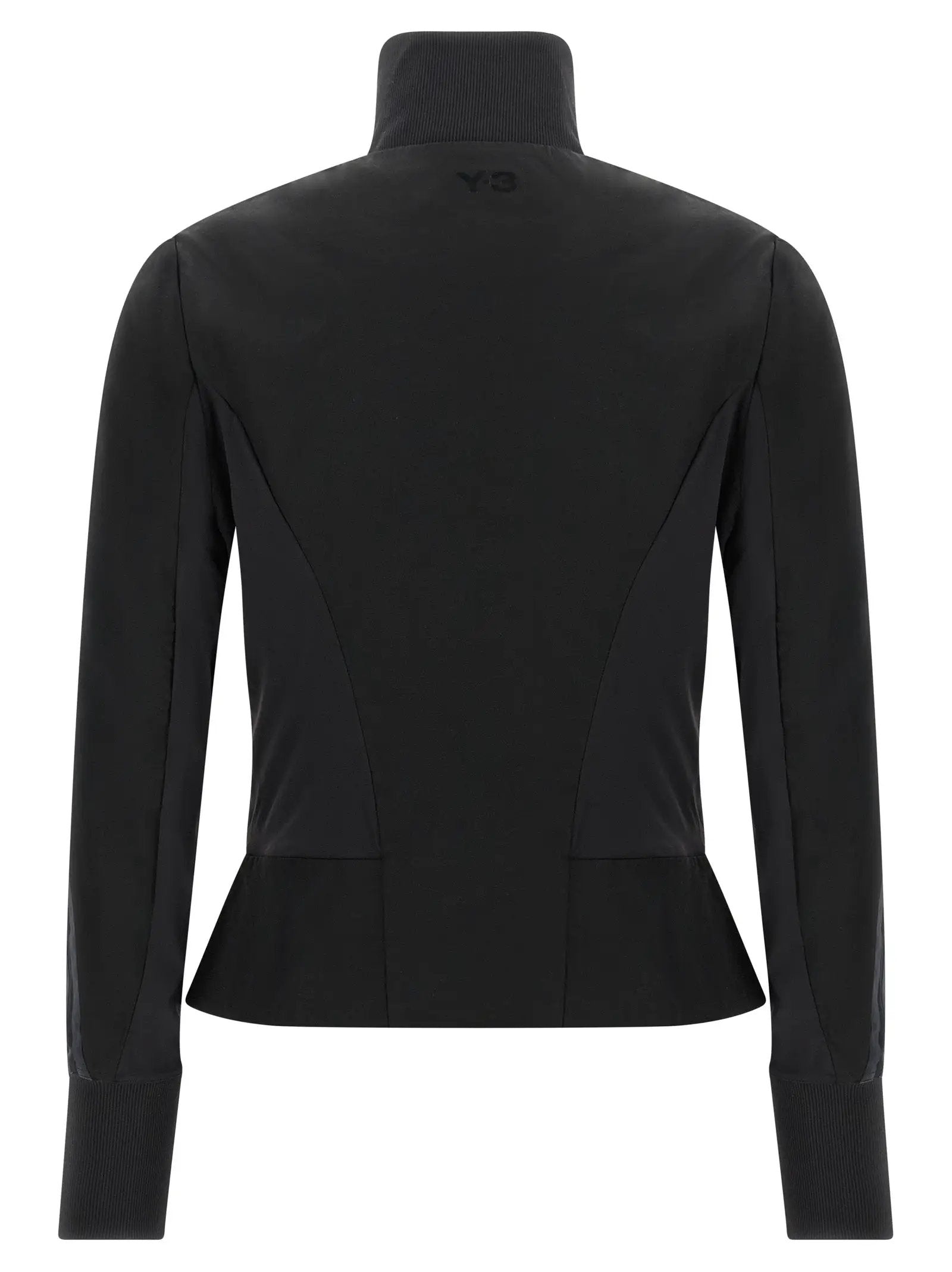 Y-3 Black Polyamide Sweatshirt