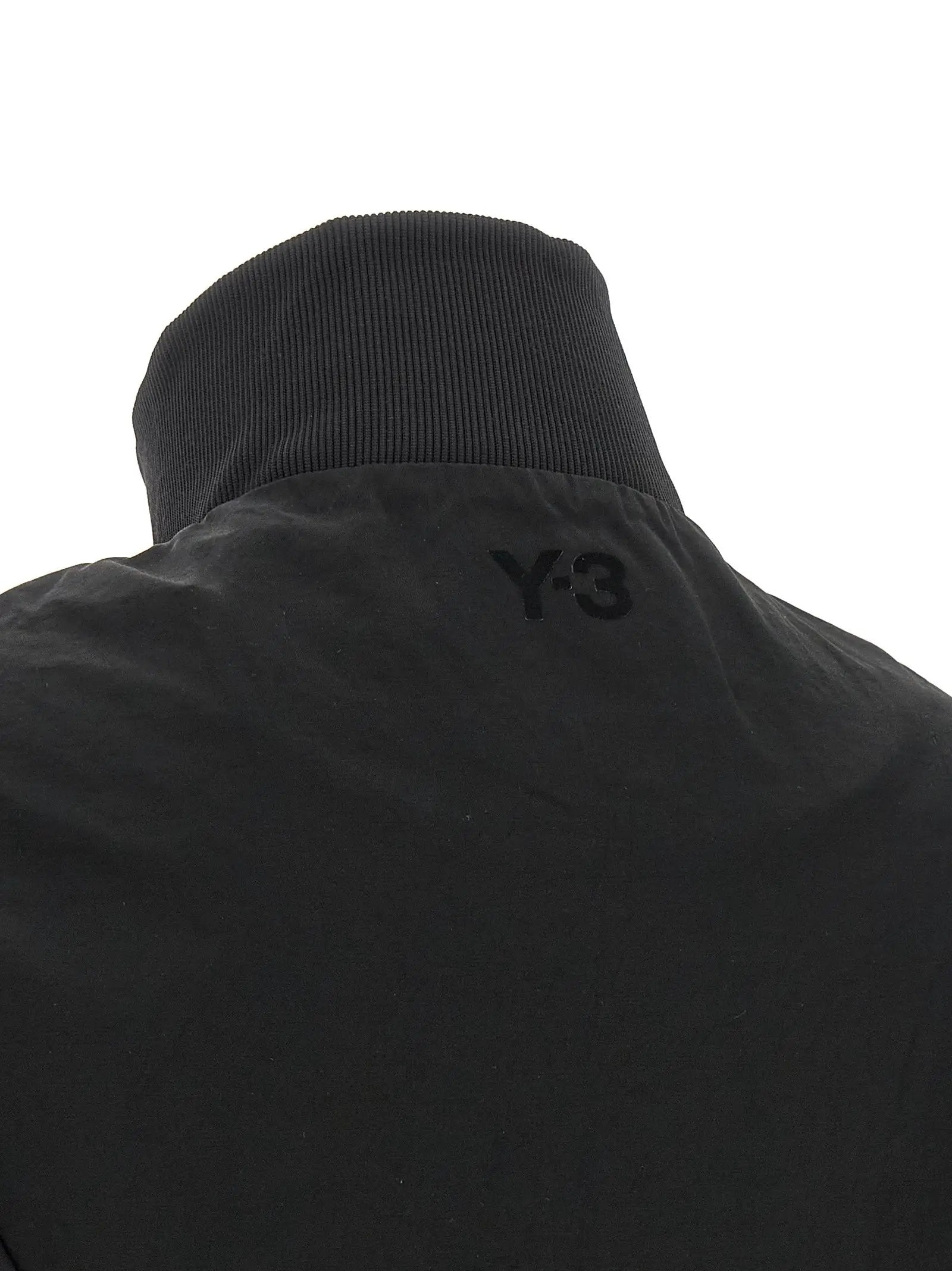 Y-3 Black Polyamide Sweatshirt