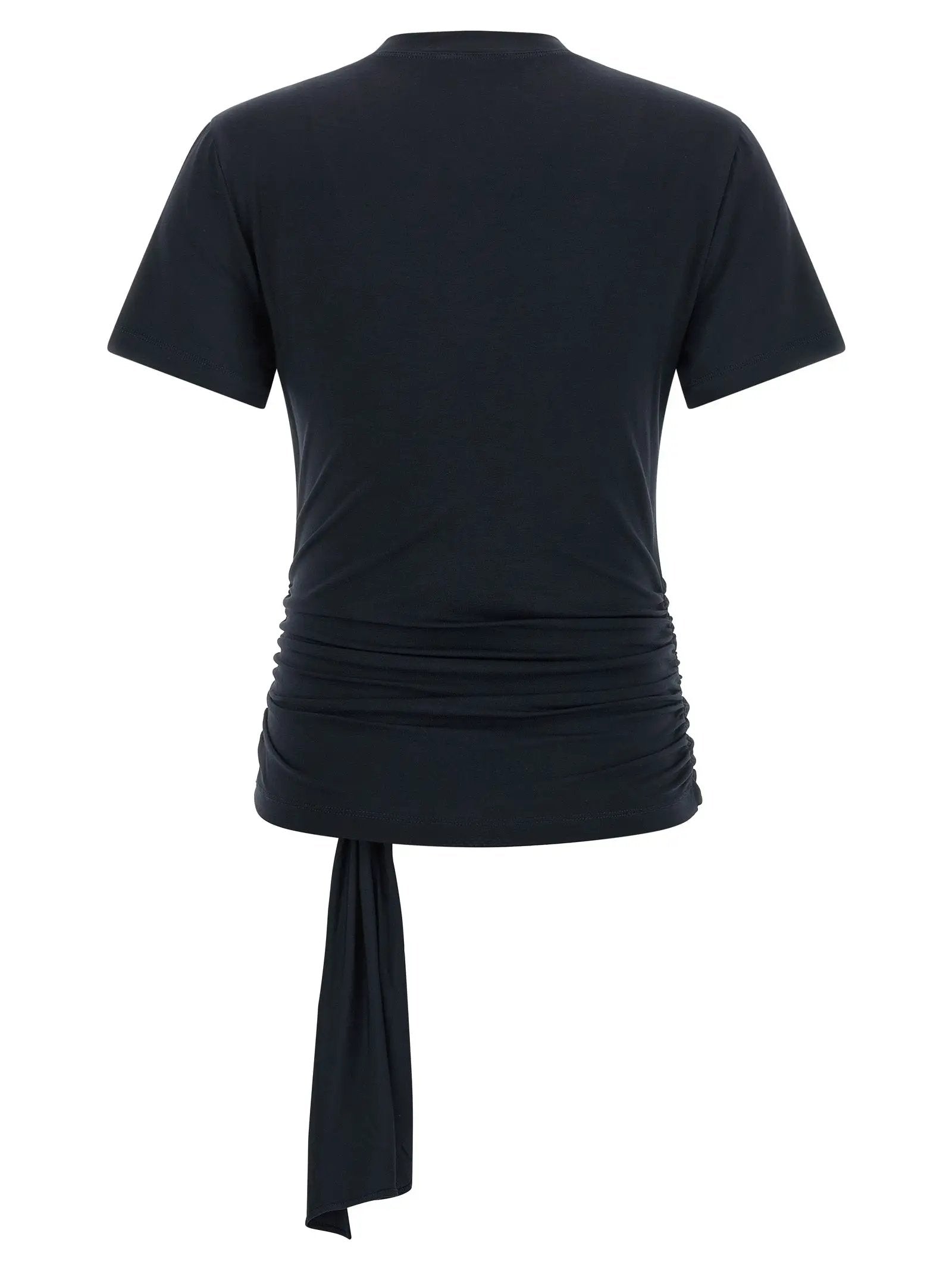 7 For All Mankind Blue Lyocell T-Shirt
