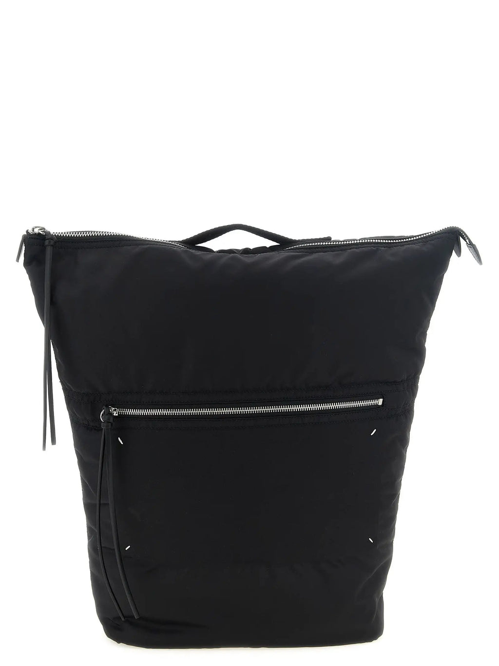 Maison Margiela Black Polyamide Backpack