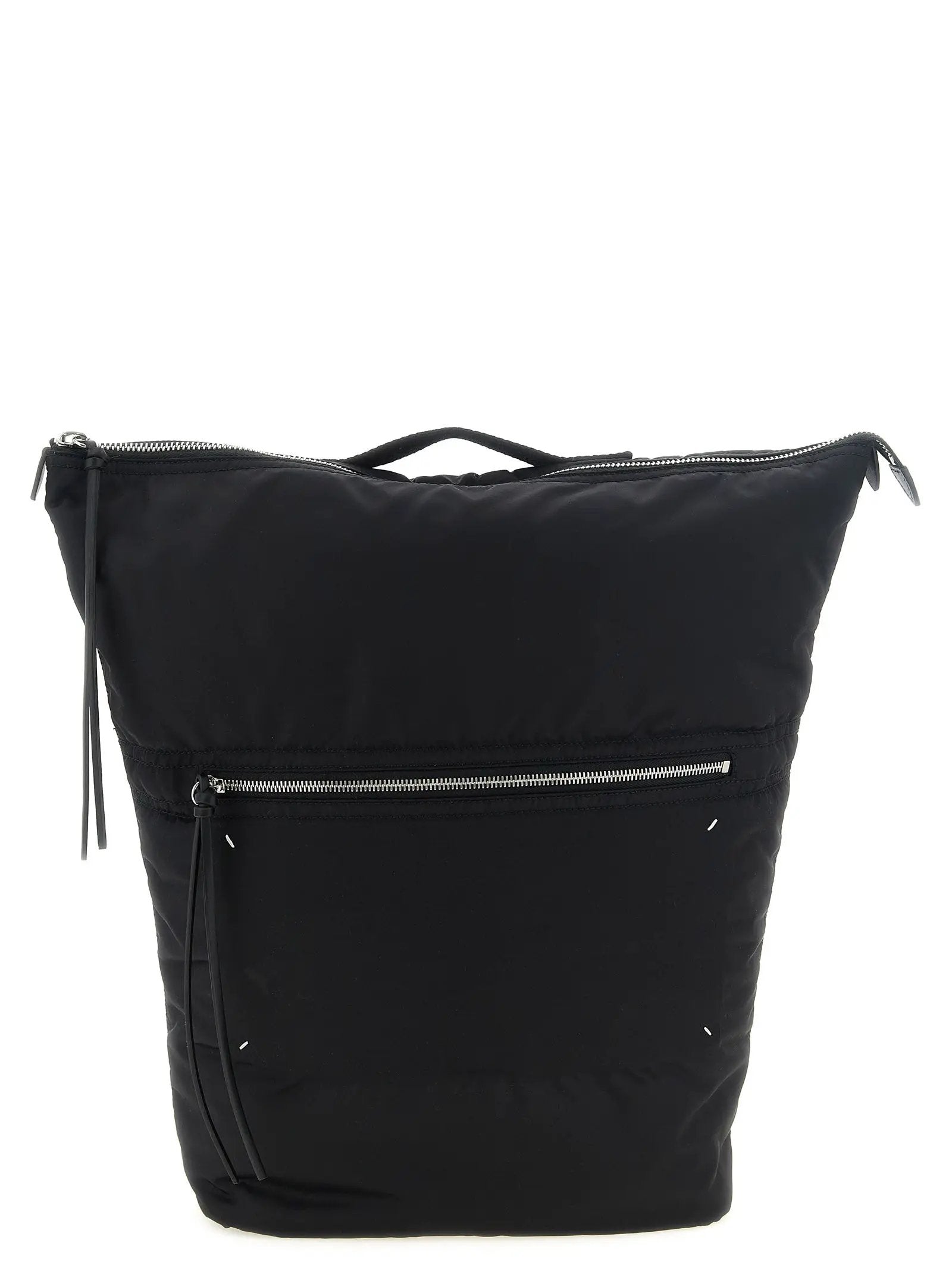Maison Margiela Black Polyamide Backpack