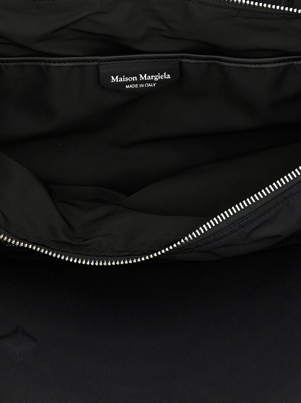Maison Margiela Black Polyamide Backpack