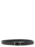Tom Ford Black Calfskin Thin Belt
