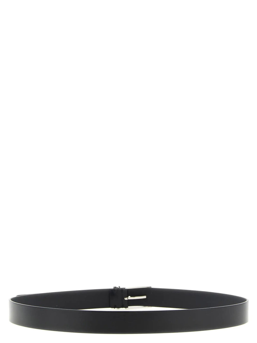 Tom Ford Black Calfskin Thin Belt