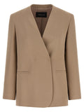 Fabiana Filippi Beige Acetate Blazer