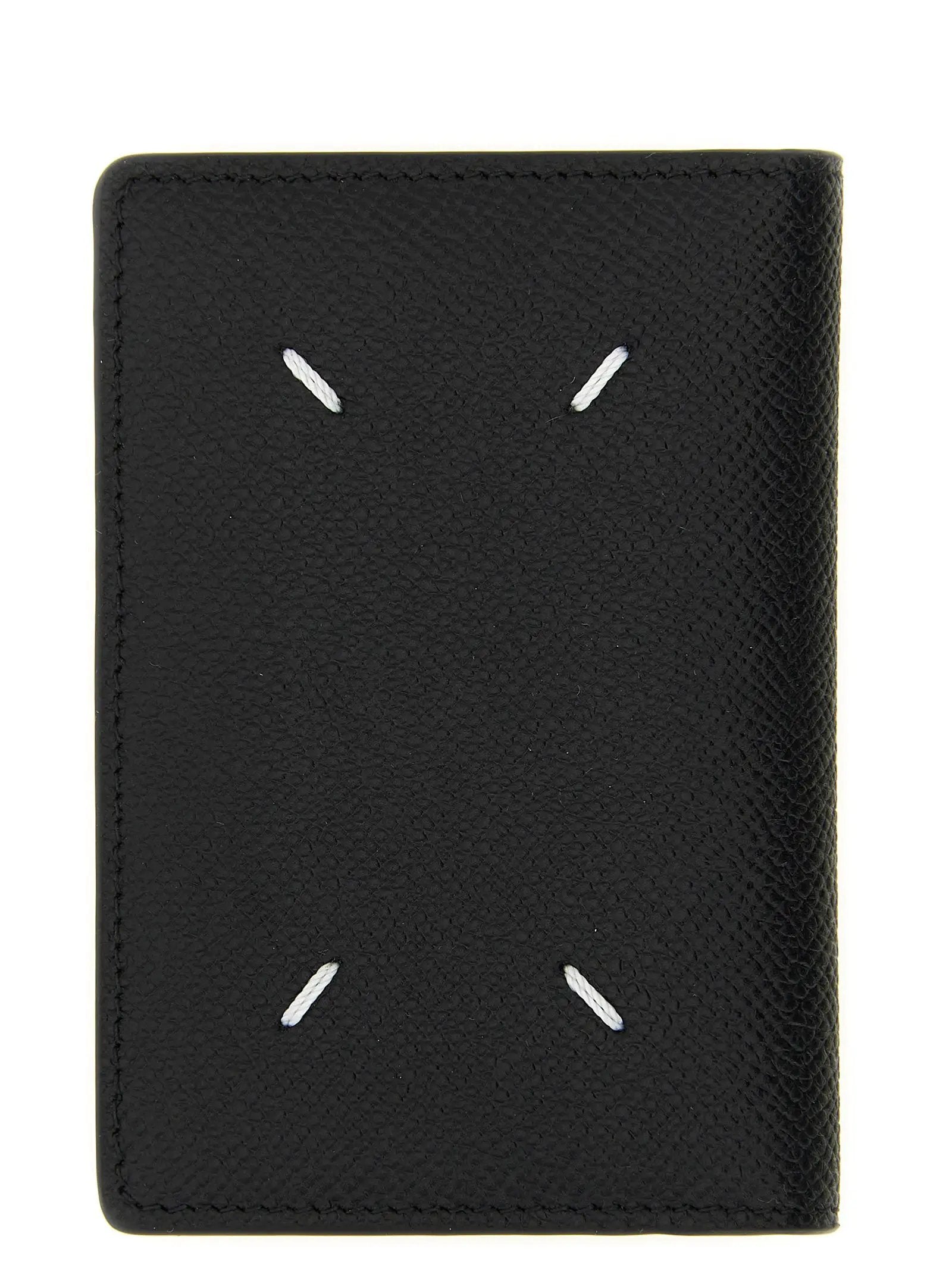 Maison Margiela Black Calfskin Cardholder
