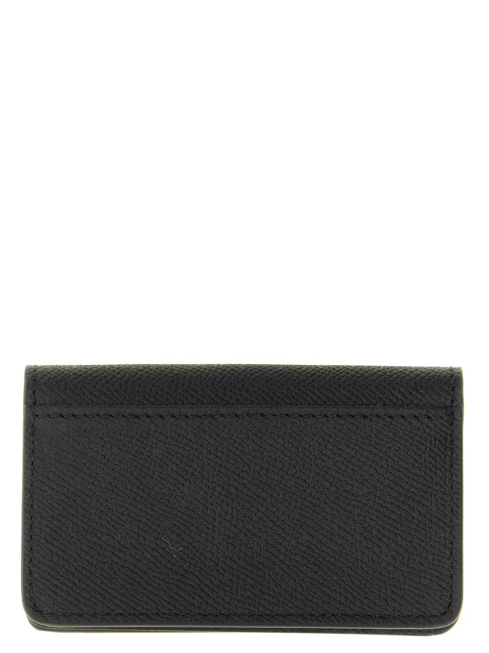 Maison Margiela Black Calfskin Cardholder