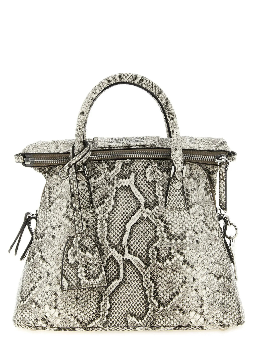 Maison Margiela Gray Goatskin Shoulder Bag