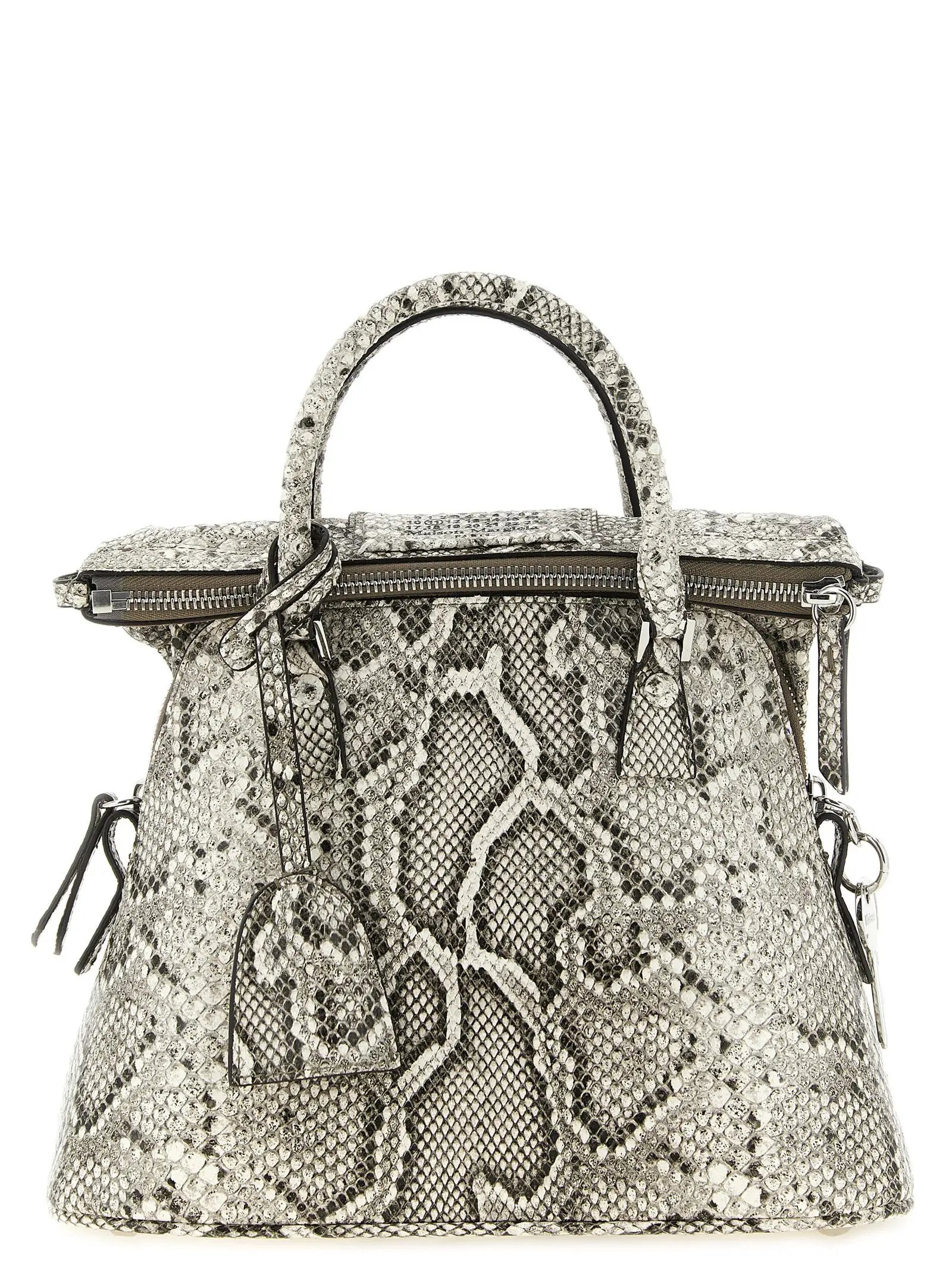 Maison Margiela Gray Goatskin Shoulder Bag