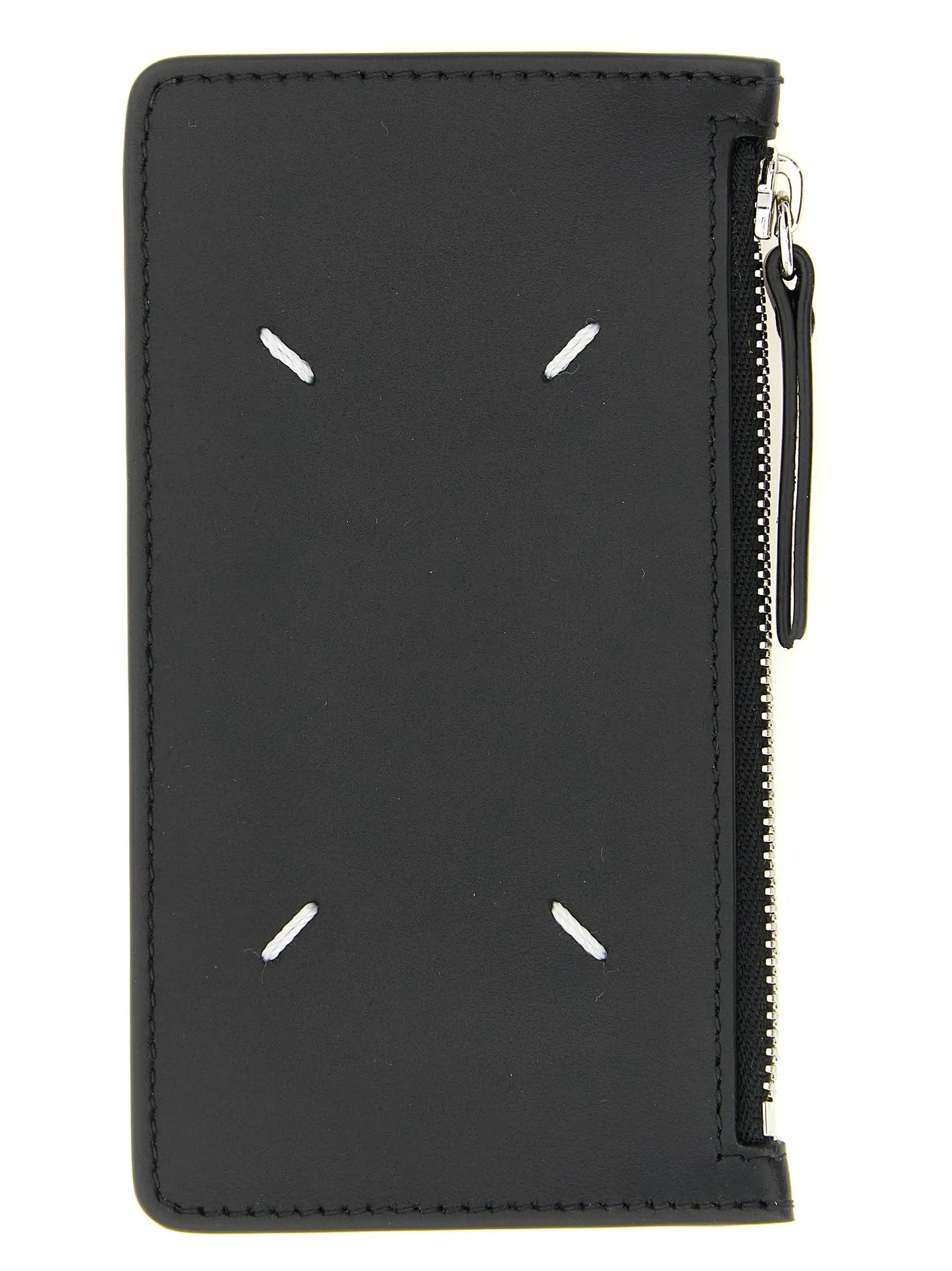 Maison Margiela Black Calfskin Cardholder