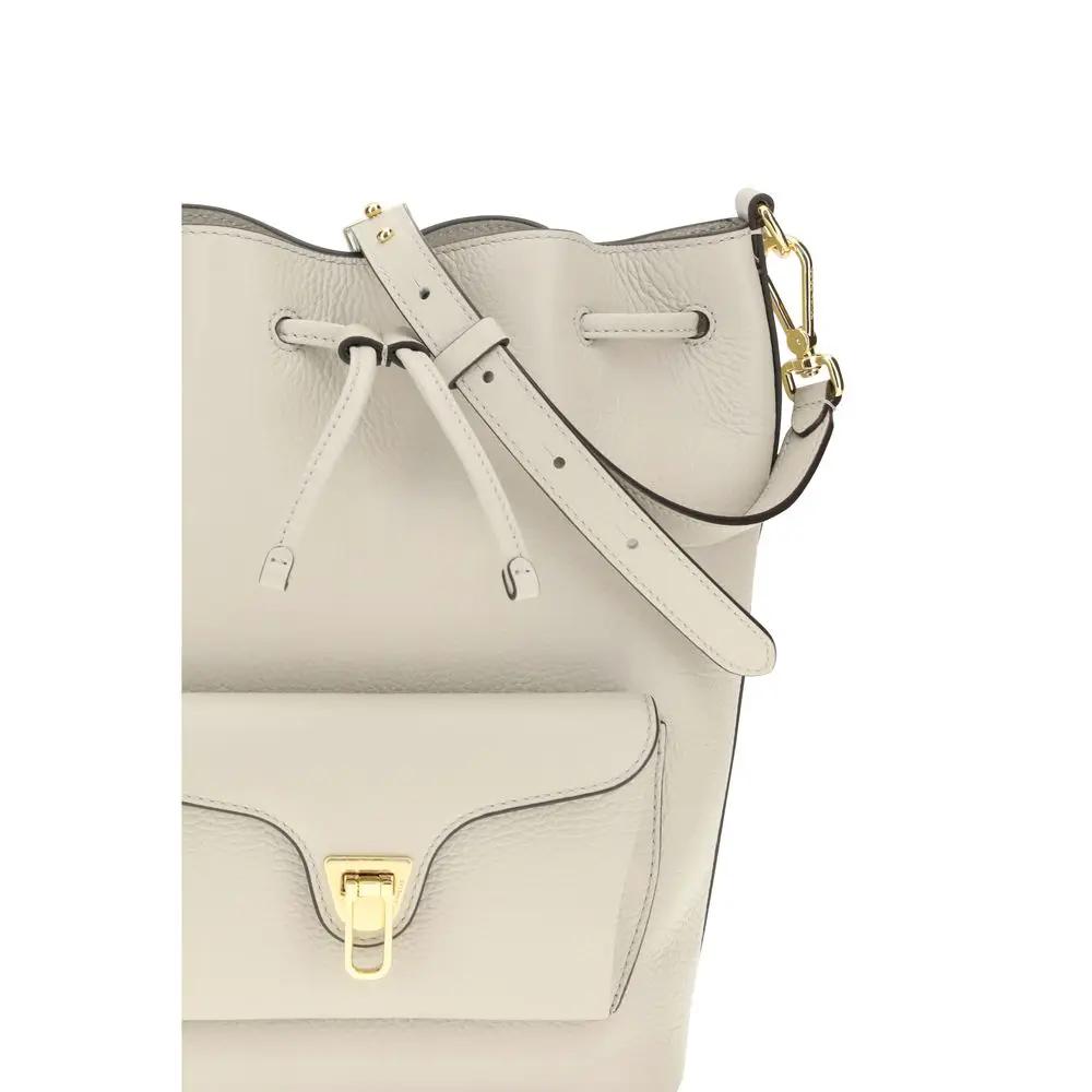 Coccinelle Green Calf Leather Bos Taurus Shoulder Bag