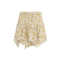 Isabel Marant Étoile Beige Viscose Mini Skirt