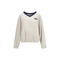 Miu Miu Beige Recycled Polyester Sweatshirt