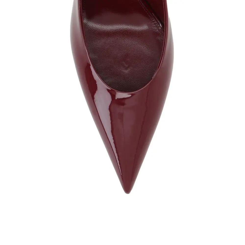 Saint Laurent Multicolor Calfskin Platform Pumps