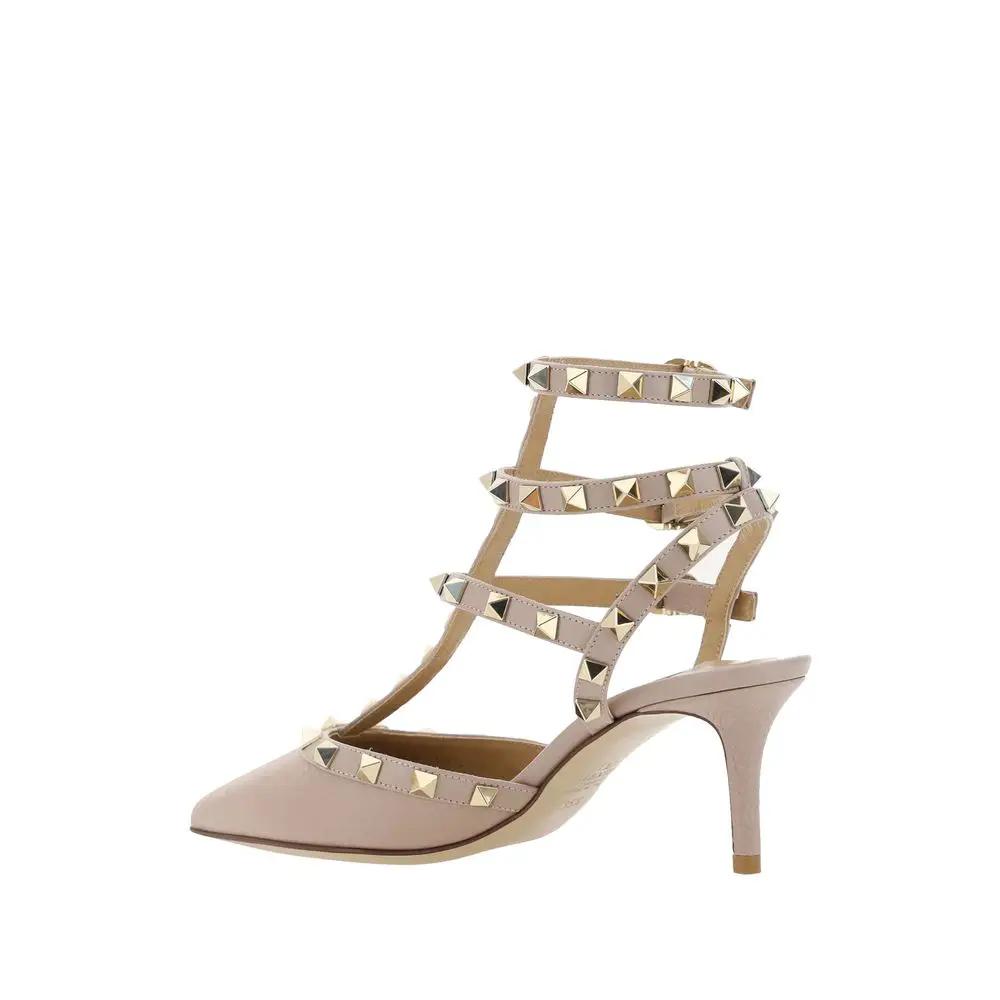 Valentino Garavani Multicolor Calfskin High Heel Pumps