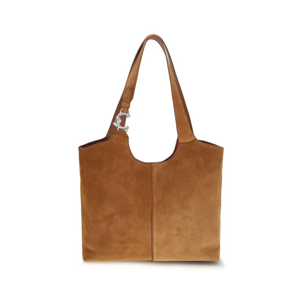 Coccinelle Brown Calf Leather Bos Taurus Shoulder Bag