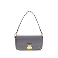 Coccinelle Blue Calf Leather Bos Taurus Shoulder Bag