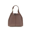 Coccinelle Beige Calf Leather Bos Taurus Shoulder Bag