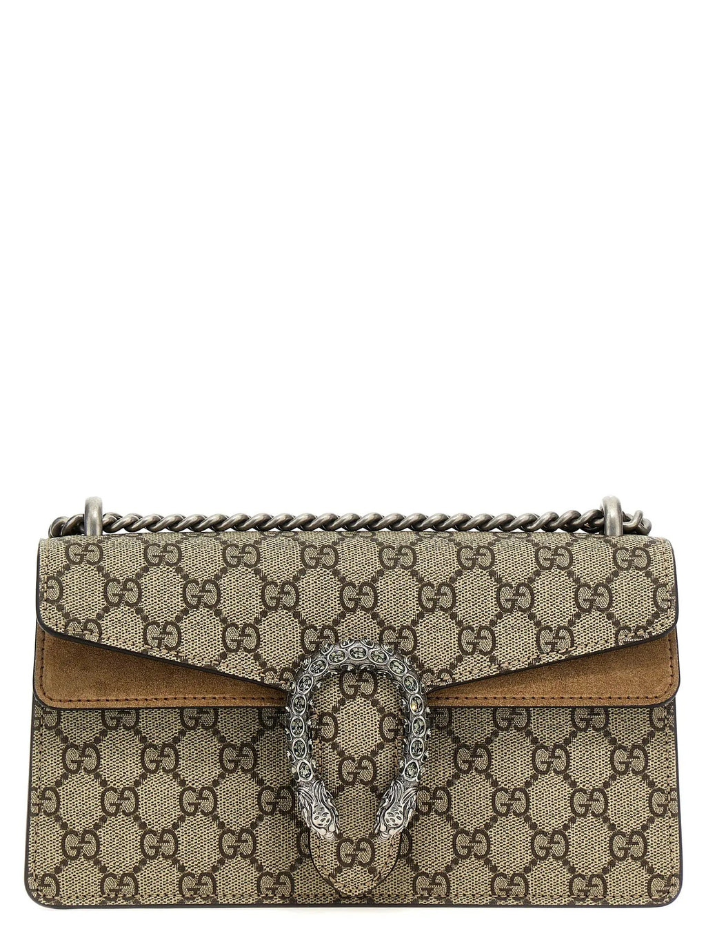 Gucci Beige Calfskin Shoulder Bag