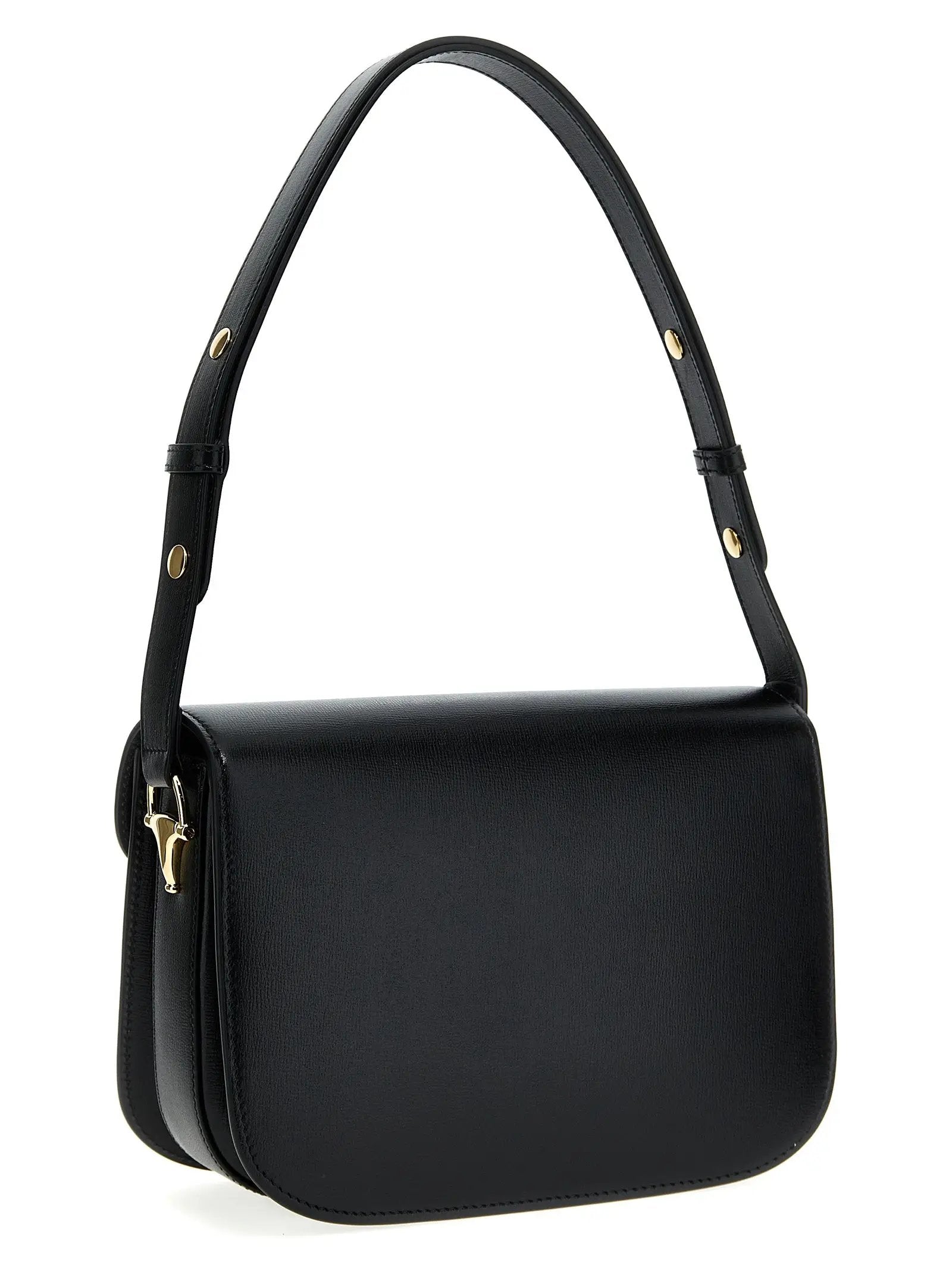 Sac bandoulière Gucci en cuir noir