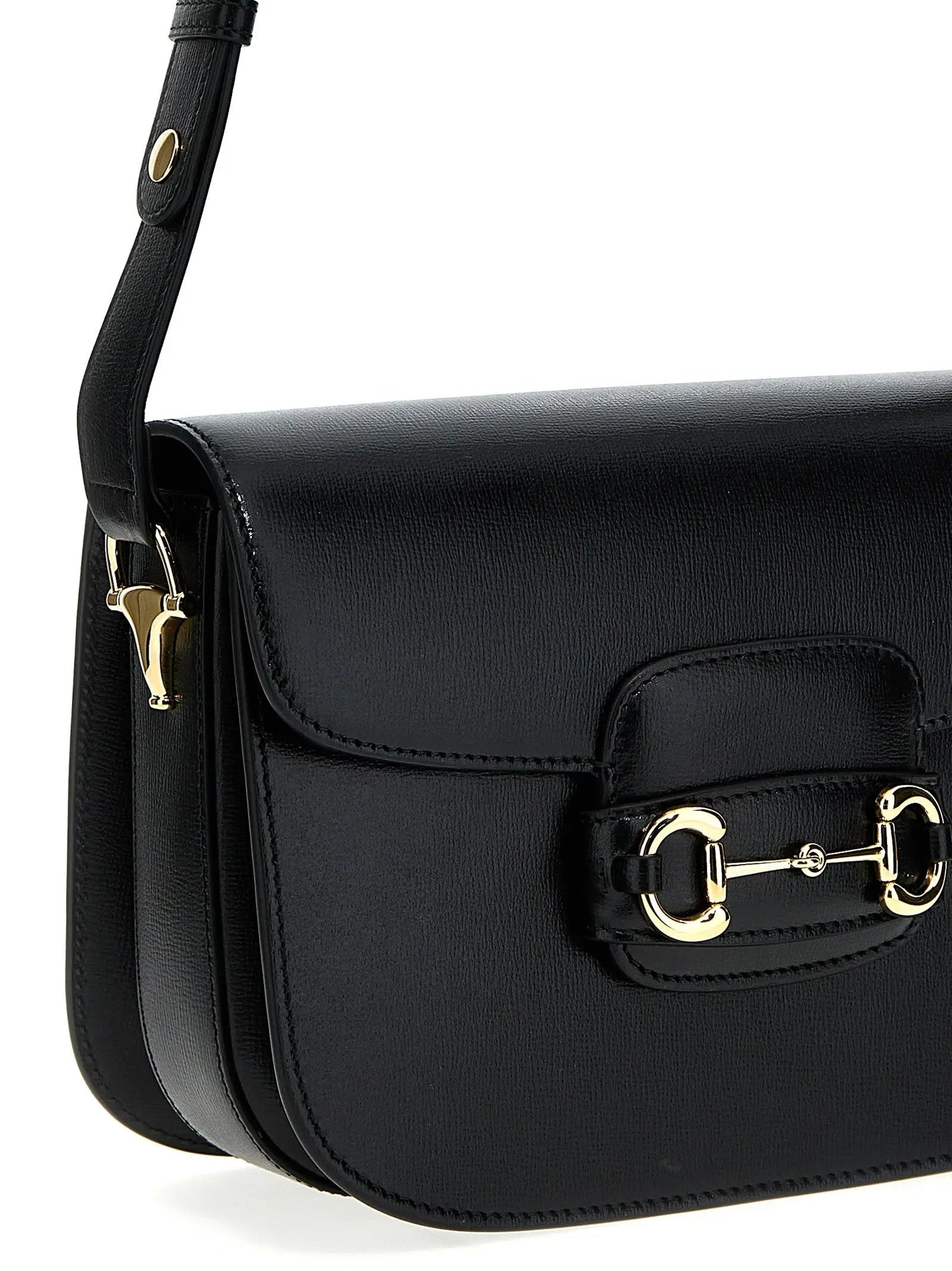 Sac bandoulière Gucci en cuir noir