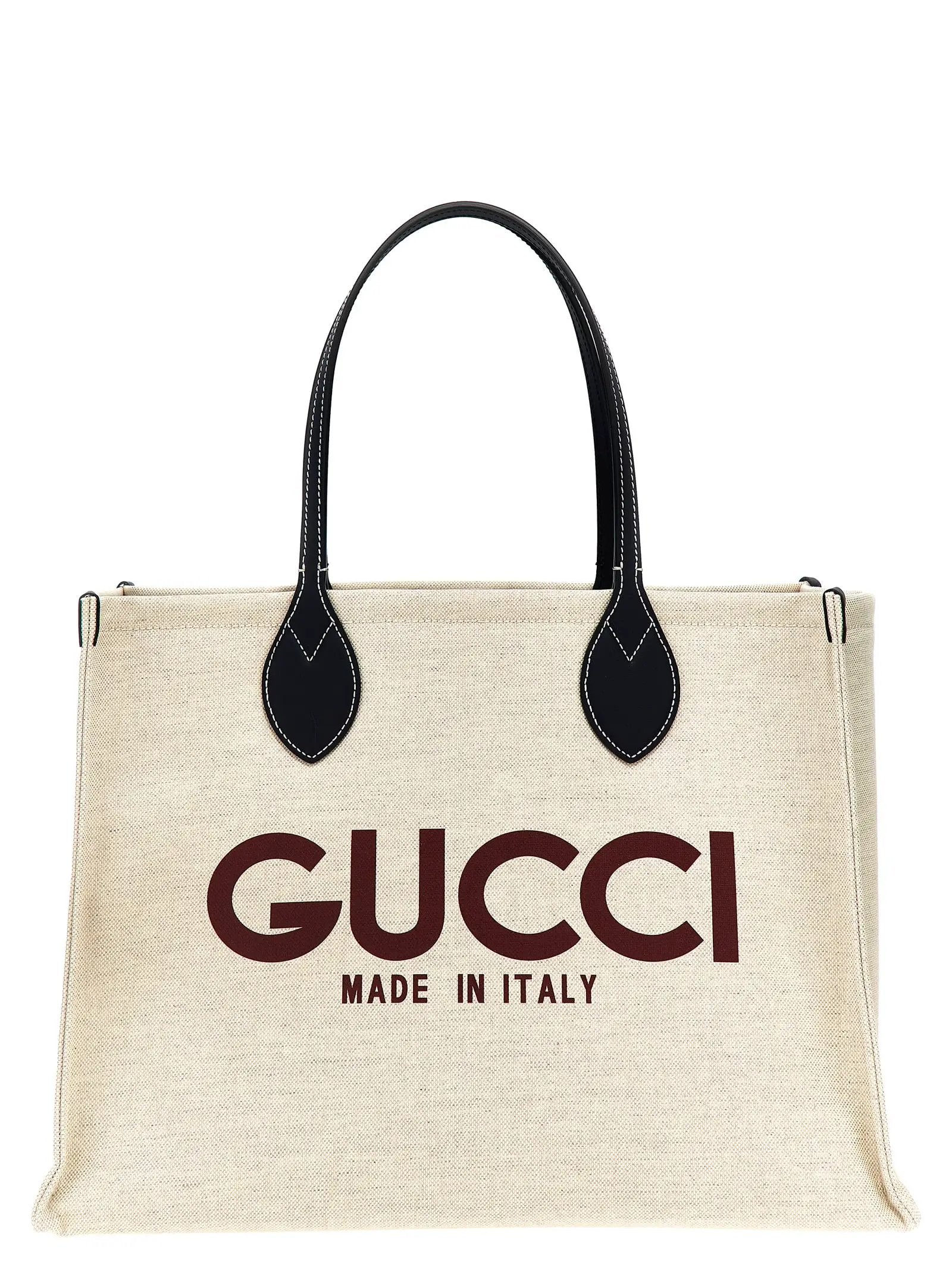 Gucci Beige Polyethylene Tote Bag