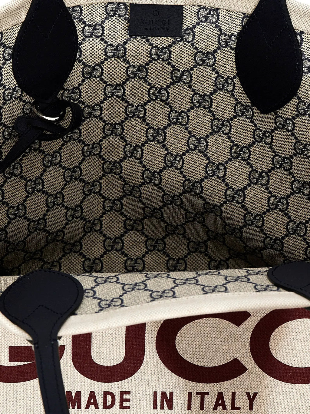Gucci Beige Polyethylene Tote Bag