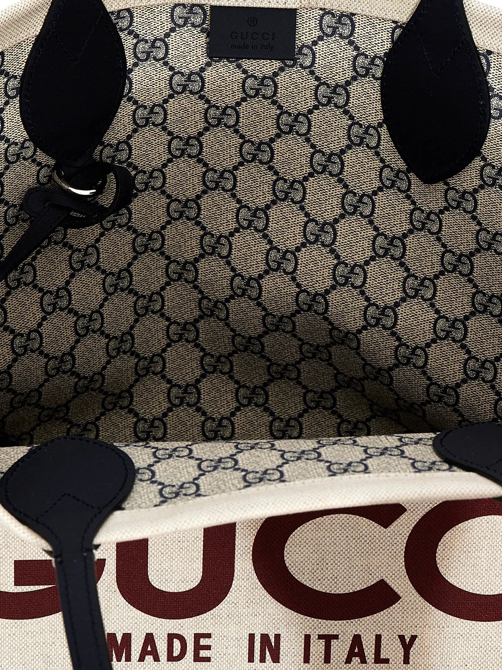 Gucci Beige Polyethylene Tote Bag