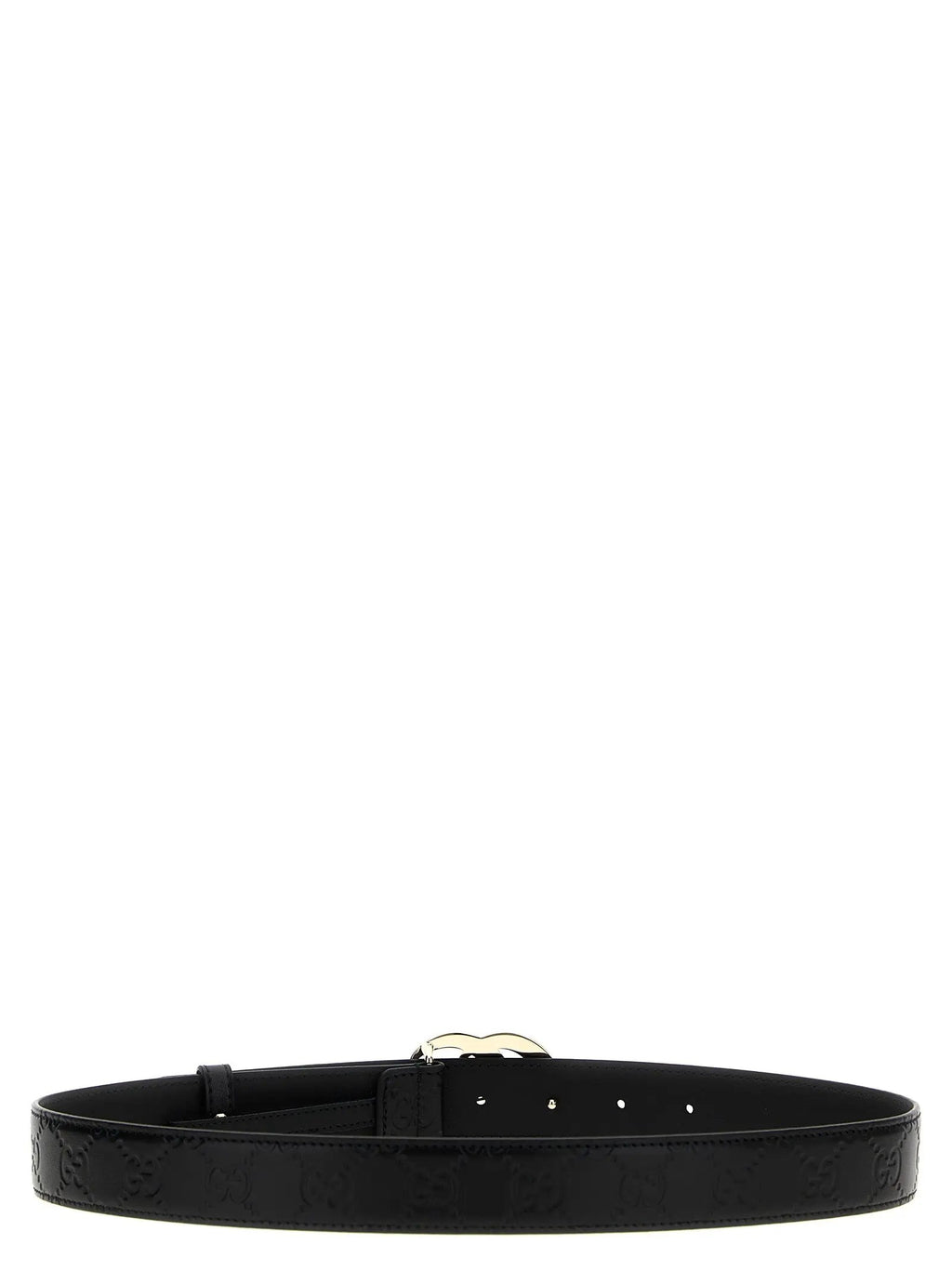 Gucci Black Calfskin Regular Belt