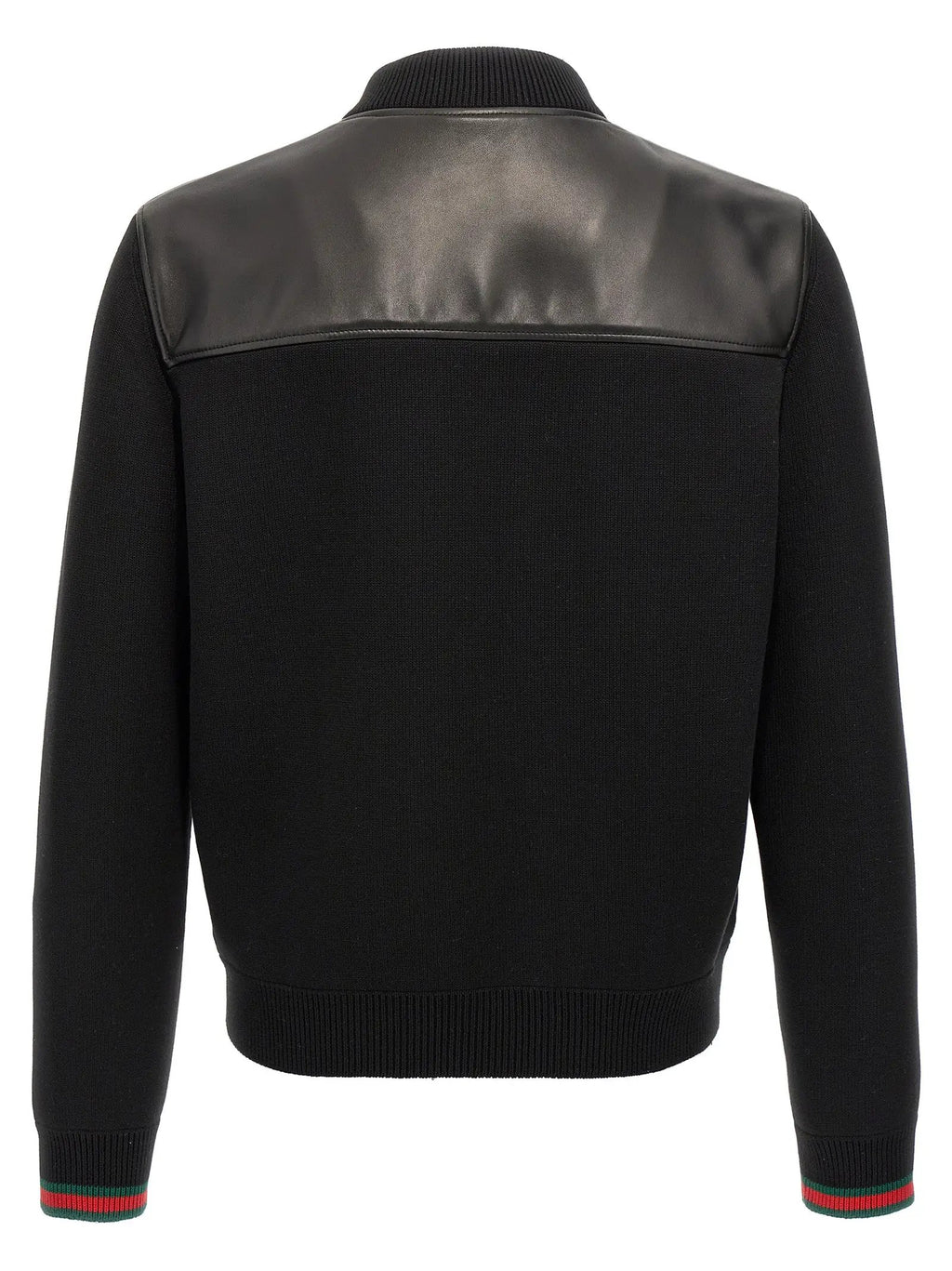 Gucci Black Lamb Leather Leather Jacket