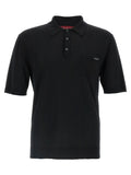 Gucci Black Wool Polo Shirt
