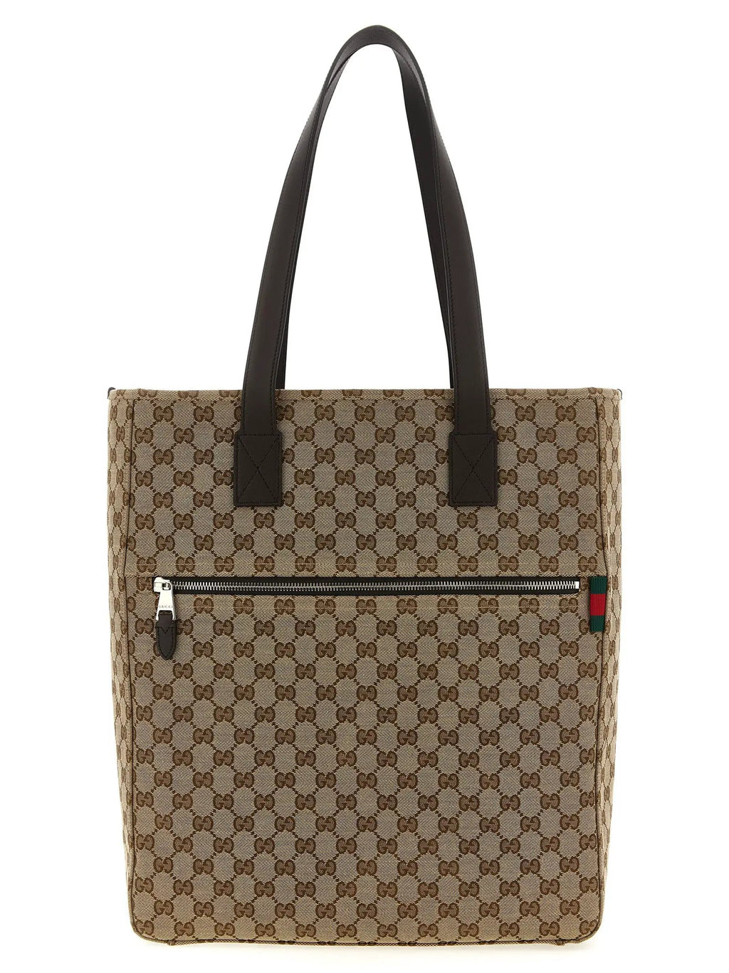 Gucci Brown Polyester Shoulder Bag