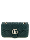 Gucci Bicolor Lamb Leather Shoulder Bag