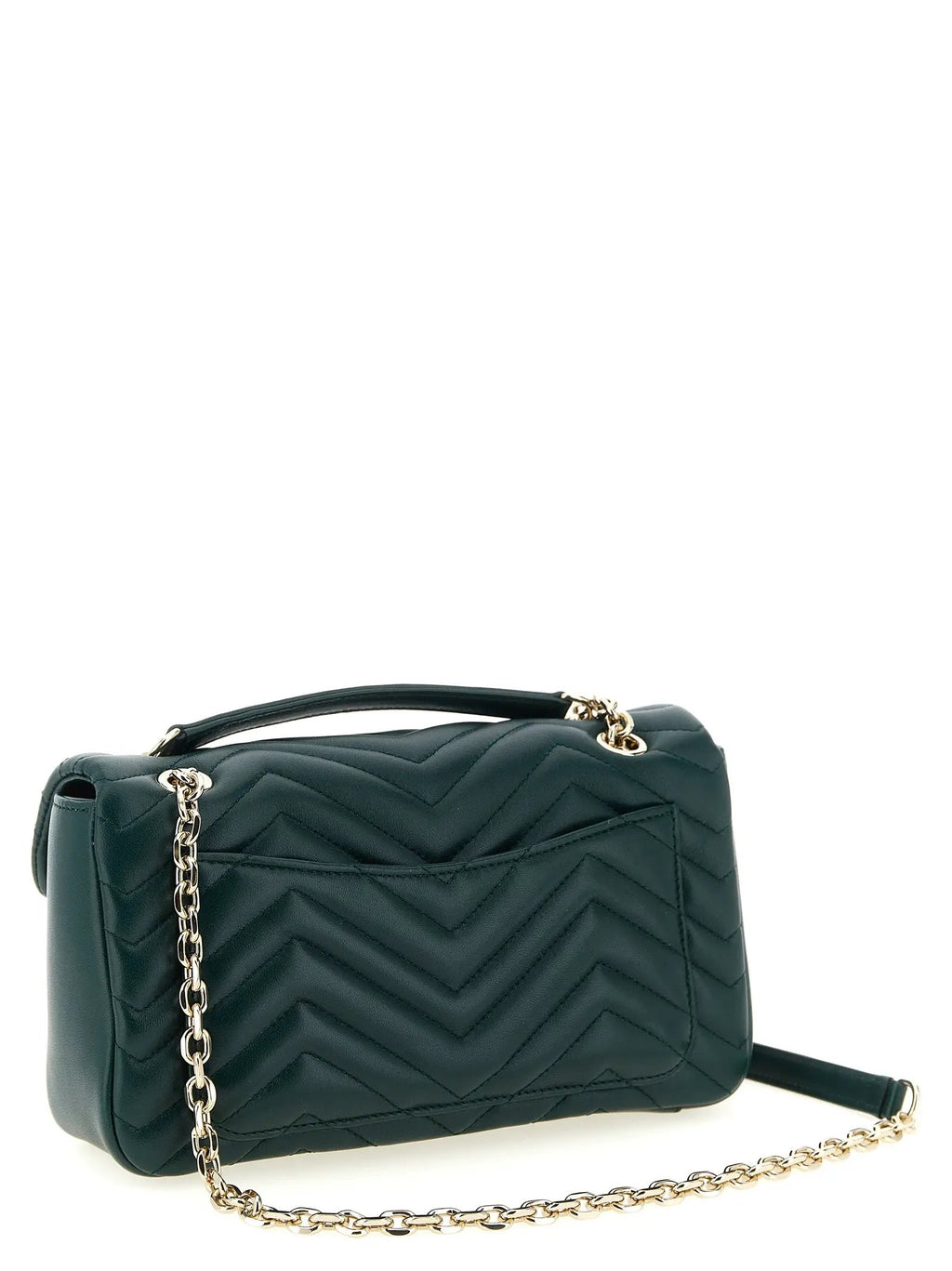 Gucci Bicolor Lamb Leather Shoulder Bag