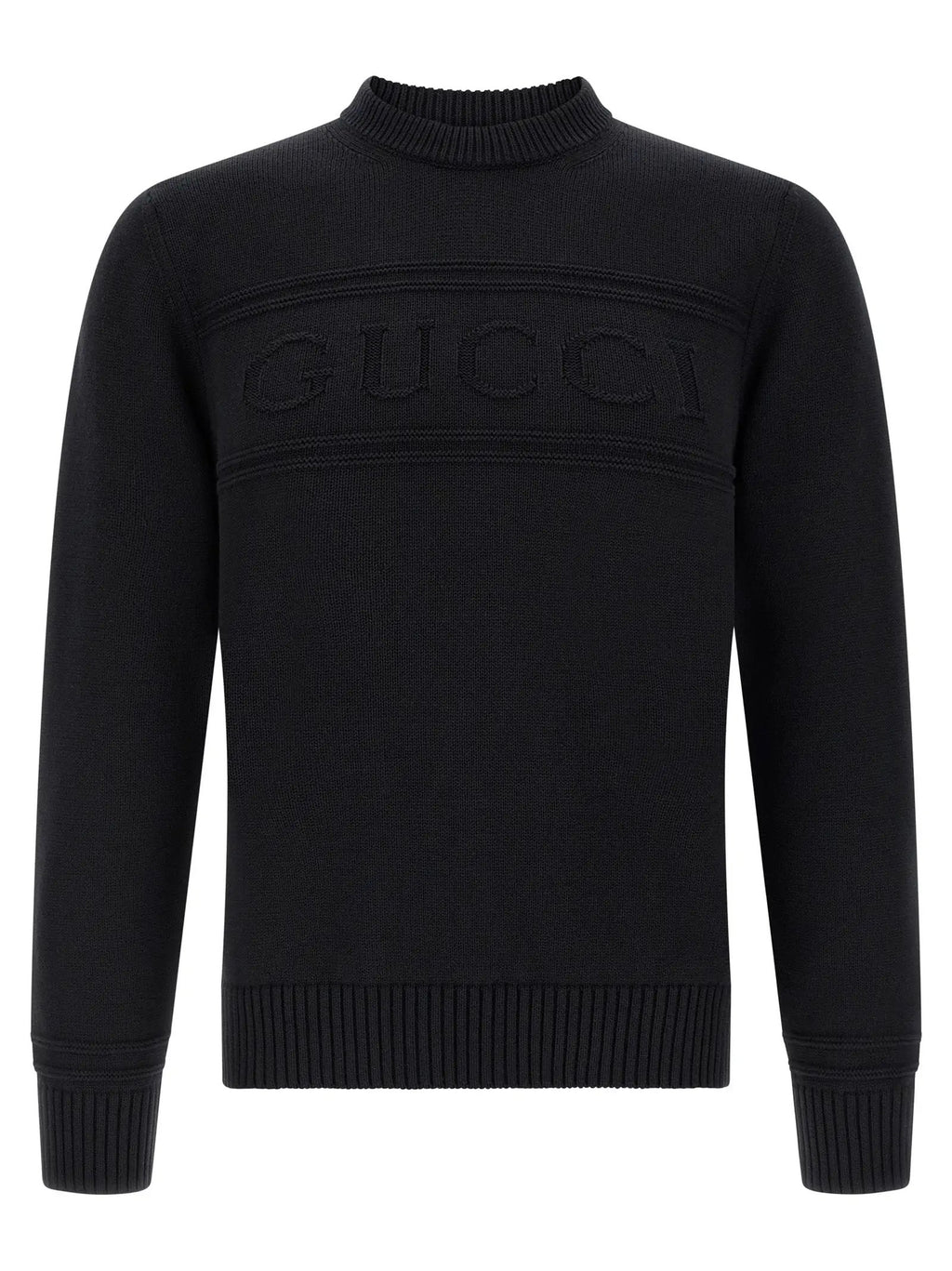 Gucci Black Cotton Cardigan