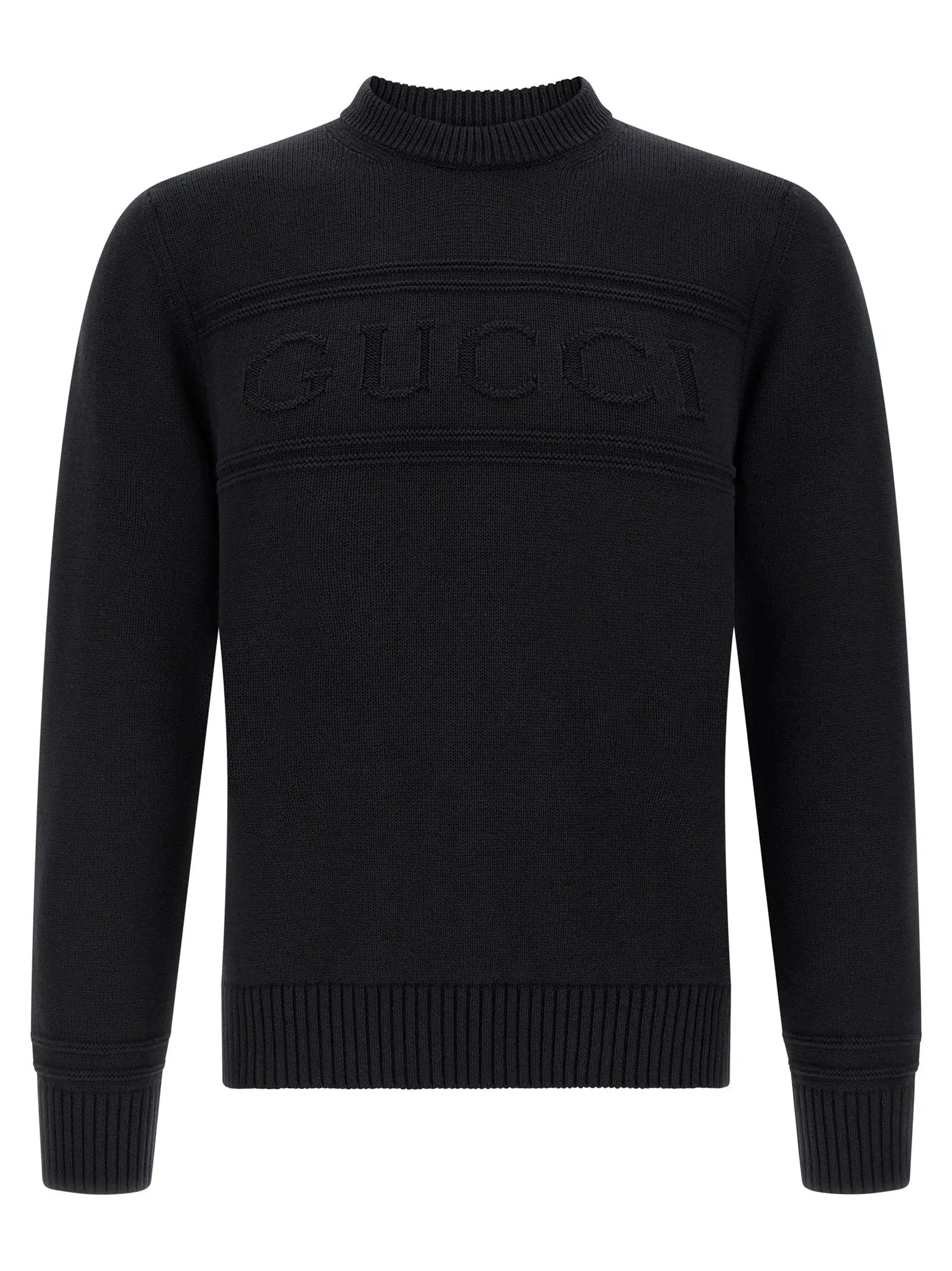 Gucci Black Cotton Cardigan