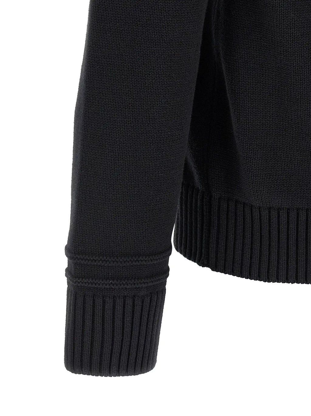 Gucci Black Cotton Cardigan