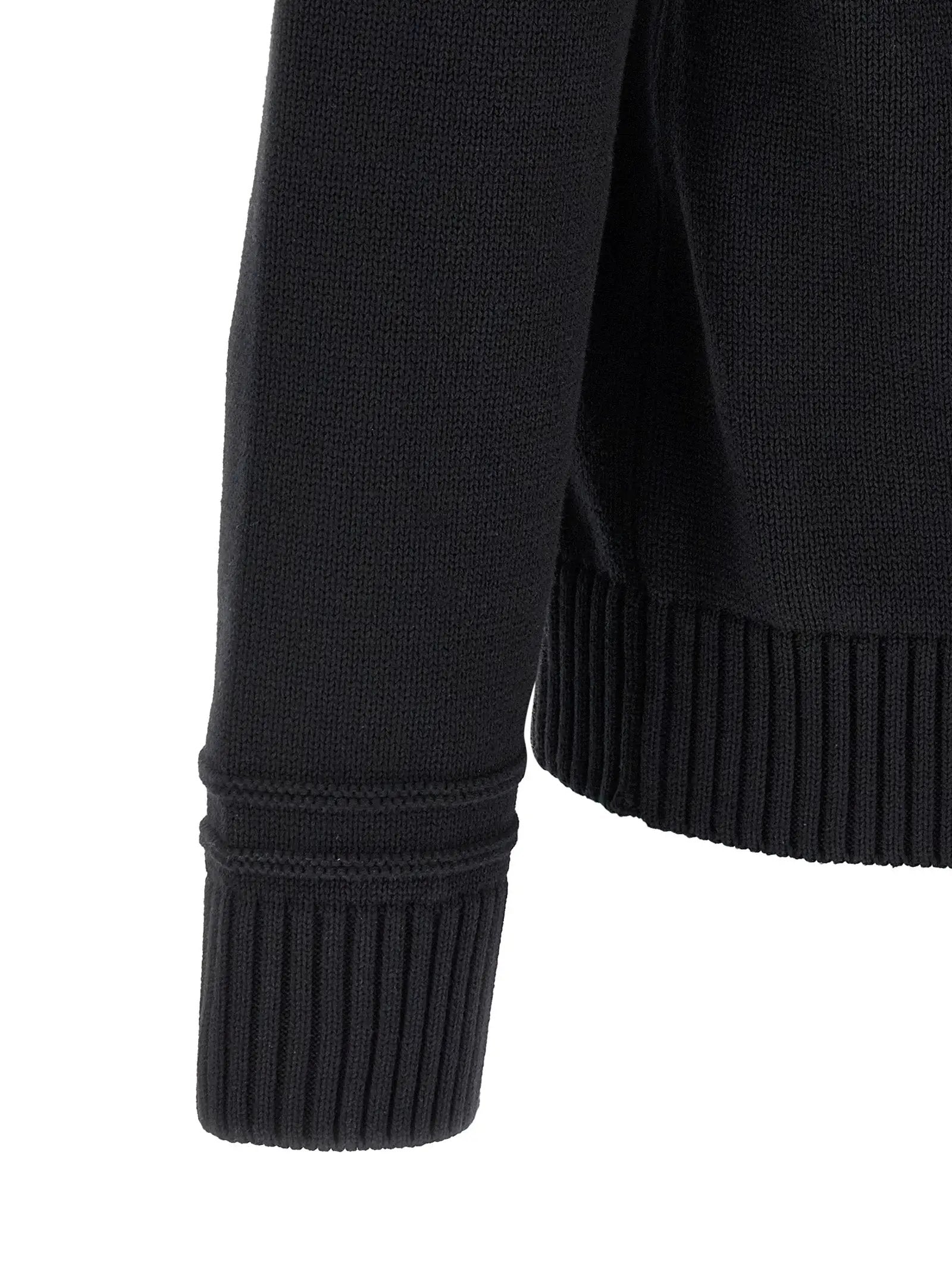 Gucci Black Cotton Cardigan