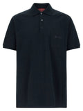Polo Gucci en coton bleu