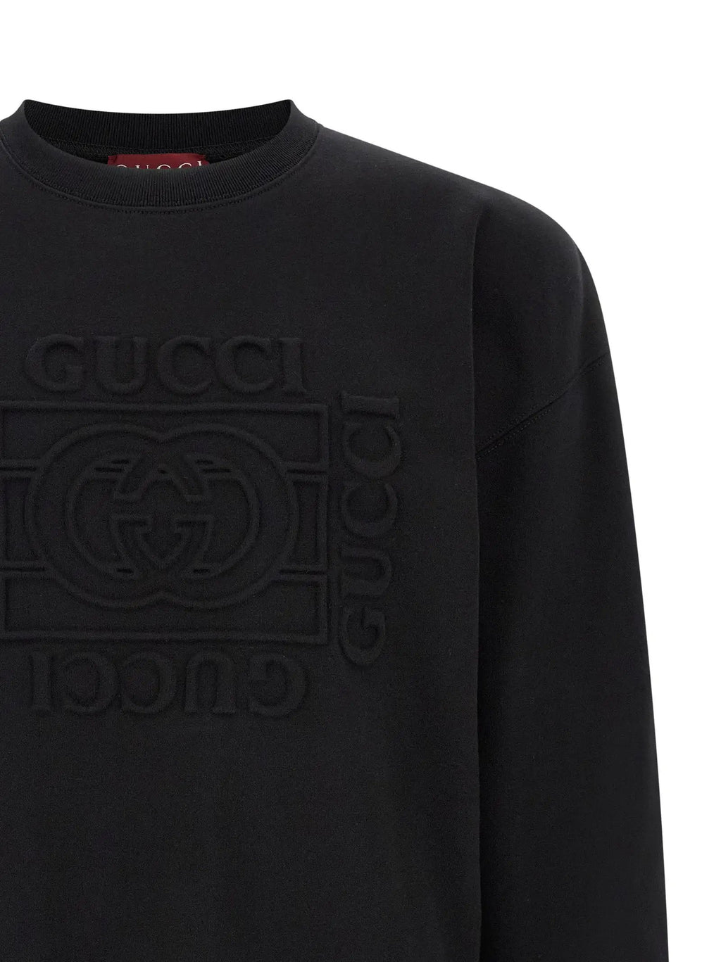 Gucci Black Cotton Sweatshirt